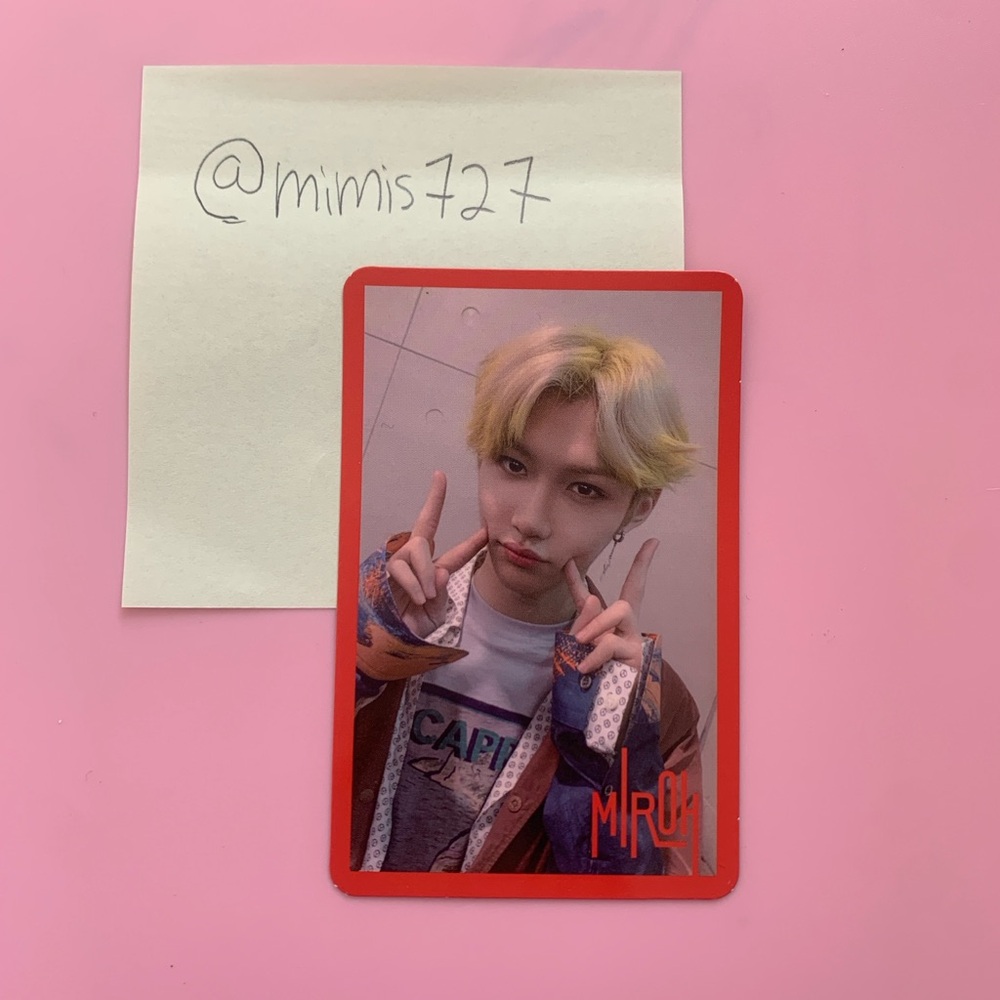 Stray kids Felix photocard
